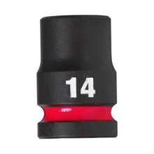 Afbeeldingen van MILWAUKEE® Slagdop 1/2 14 mm 1/2" impact socket STD - 1pc
