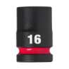 Afbeeldingen van MILWAUKEE® Slagdop 1/2 16 mm 1/2" impact socket STD - 1pc