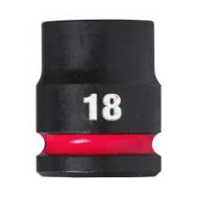 Afbeeldingen van MILWAUKEE® Slagdop 1/2 18 mm 1/2" impact socket STD - 1pc
