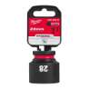 Afbeeldingen van MILWAUKEE® Slagdop 1/2 28 mm 1/2" impact socket STD - 1pc