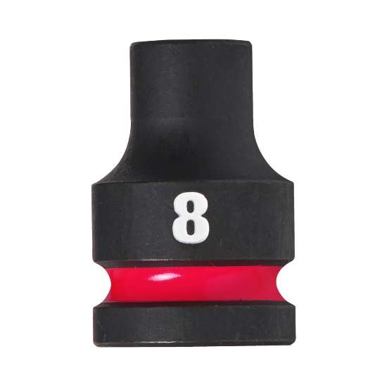 Afbeeldingen van MILWAUKEE® Slagdop 1/2 8 mm 1/2" impact socket STD - 1pc