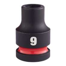 Afbeeldingen van MILWAUKEE® Slagdop 1/2 9 mm 1/2" impact socket STD - 1pc
