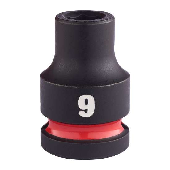 Afbeeldingen van MILWAUKEE® Slagdop 1/2 9 mm 1/2" impact socket STD - 1pc