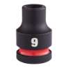 Afbeeldingen van MILWAUKEE® Slagdop 1/2 9 mm 1/2" impact socket STD - 1pc