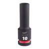 Afbeeldingen van MILWAUKEE® Slagdop 1/2 lang 10 mm 1/2" impact socket deep - 1pc