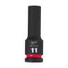 Afbeeldingen van MILWAUKEE® Slagdop 1/2 lang 11 mm 1/2" impact socket deep - 1pc