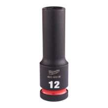 Afbeeldingen van MILWAUKEE® Slagdop 1/2 lang 12 mm 1/2" impact socket deep - 1pc
