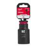 Afbeeldingen van MILWAUKEE® Slagdop 1/2 lang 28 mm 1/2" impact socket deep - 1pc