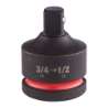 Afbeeldingen van MILWAUKEE® Slagdop verloopstuk 3/4 naar 1/2 Impact socket adaptor 3/4" to 1/2"-1pc