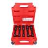 Afbeeldingen van MILWAUKEE® Slagdoppenset 1/2 lang (10/11/12/13/14/17/19/21/22/24 mm) 1/2" impact socket set deep-10pc
