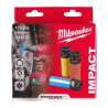 Afbeeldingen van MILWAUKEE® ½″SHOCKWAVE™ IMPACT DUTY slagvaste doppenset - automotive Automotive 3pcs socket set