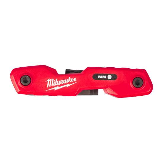 Afbeeldingen van MILWAUKEE® Inbussleutel set vouwbaar (8-delig) Metric Folding Hex Key Set - 8 pc