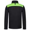 Afbeeldingen van SOFTSHELL BICOLOR NADEN BLACKLIME M