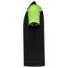 Afbeeldingen van POLOSHIRT BICOLOR NADEN BLACKLIME M