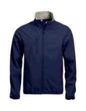 Afbeeldingen van BASIC SOFTSHELL JACKET DARK NAVY 3XL