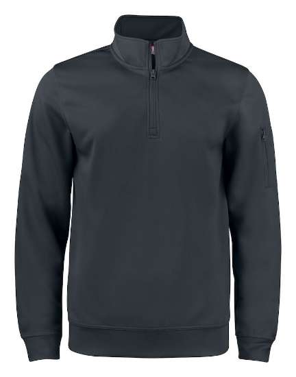 Afbeeldingen van BASIC ACTIVE HALF ZIP ZWART M