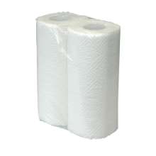 Afbeeldingen van Keukenrol cellulose 2-laags 50 vel 22x23cm