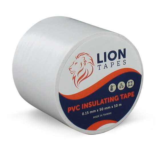Afbeeldingen van Isolatietape LionBrand | PVC 50 mm x 10 m x 1