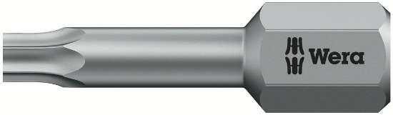 Afbeeldingen van Wera Torsion bit T15