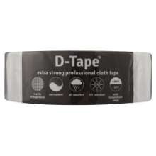 Afbeeldingen van Buisomwikkeltape 50mmx50m Duct pro grijs high