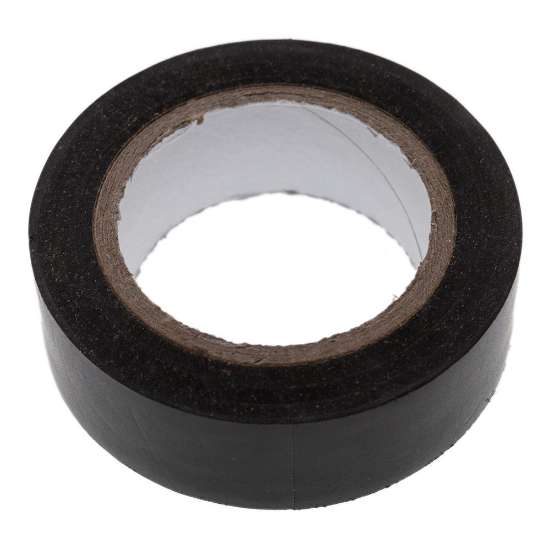 Afbeeldingen van PVC tape 19mmx10m zwart d=0,13