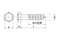 Afbeeldingen van Bout Din 571 4.6 EV 12 X 80 - 50