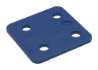 Afbeeldingen van GB Drukplaat zonder sleuf blauw 4 70x70 KS