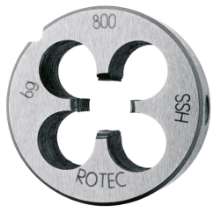 Afbeeldingen van HSS Ronde snijplaat, DIN-EN 22568, M12 (vpe 1
