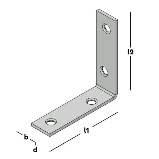 Afbeeldingen van GB Stoelhoek 55x55 15x2 EV