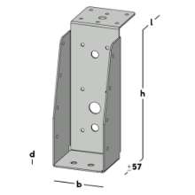 Afbeeldingen van GB Balkdrager GBS-LL 59x156 1,5 SV