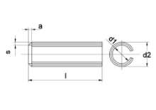 Afbeeldingen van Spanbus ISO 8752 ST 5 X 30 a 100