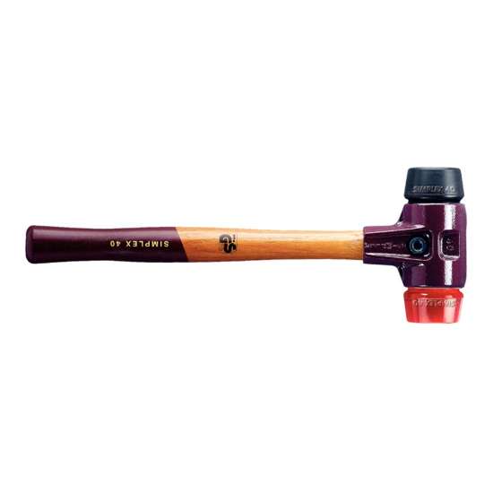 Afbeeldingen van Hamer SIMPLEX rubber/plastic, Ø50