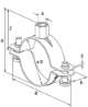 Afbeeldingen van Fischer Pijpbeugel FRSN 108 - 114 M8/M10