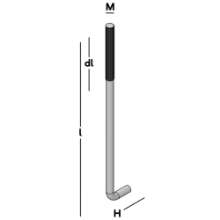 Afbeeldingen van GB Muurplaatanker M16 400x55 dl>120 EV