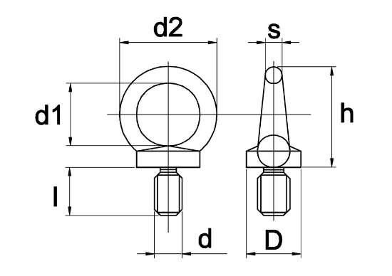 Afbeeldingen van Bout Din 580 C15E + CE EV M 30 - 1