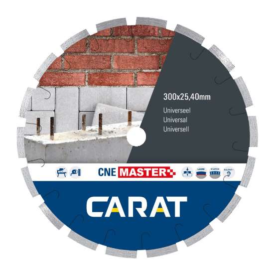 Afbeeldingen van Carat diamantzaag universeel ø350x25,40mm, cn