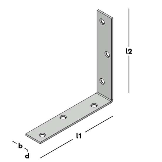 Afbeeldingen van GB Stoelhoek 100x100 20x2 EV