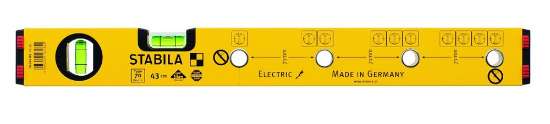 Afbeeldingen van Waterpas,70Electric tbv inbouwdozen 43cm