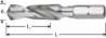 Afbeeldingen van HSS-G boor-bit, 1/4''-C6.3, ø2,5 (vpe 1)