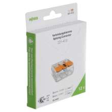Afbeeldingen van WAGO 3V verbindingsklem t/m 4mm² 12 stuks in 