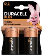 Afbeeldingen van Duracell Plus Alkaline D batt 1,5V LR20