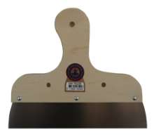Afbeeldingen van Spackmes 250mm houten greep RVS