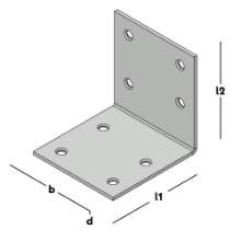 Afbeeldingen van GB Versterkingshoek 60x60 60x2 SV