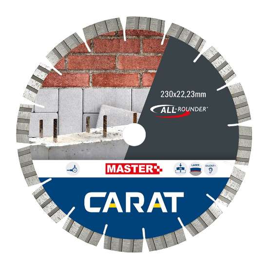 Afbeeldingen van Carat laser universeel ø125x22,23 mm, all-rou