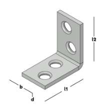 Afbeeldingen van GB Stoelhoek 25x25 15x2 EV