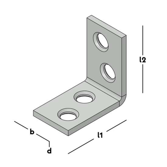 Afbeeldingen van GB Stoelhoek 25x25 15x2 EV