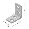 Afbeeldingen van GB Stoelhoek 25x25 15x2 EV