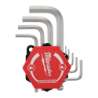 Afbeeldingen van MILWAUKEE® Inbussleutel set kort (9-delig) Compact Hex Key 9 pc Set