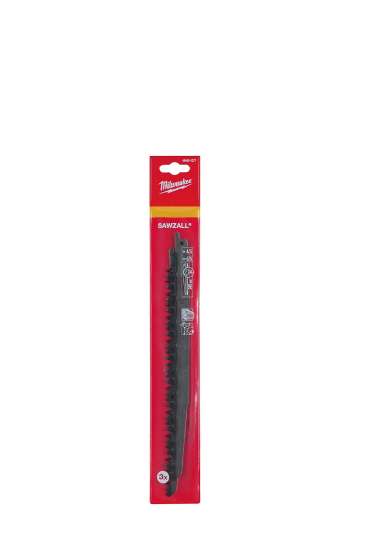 Afbeeldingen van Milwaukee Reciprozaagblad 240 x 4 / 5 Tpi - 3 pcs