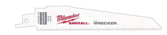 Afbeeldingen van Milwaukee Reciprozaagblad The Wrecker